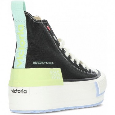 HOHE SNEAKER VICTORIA 1061128 NEGRO