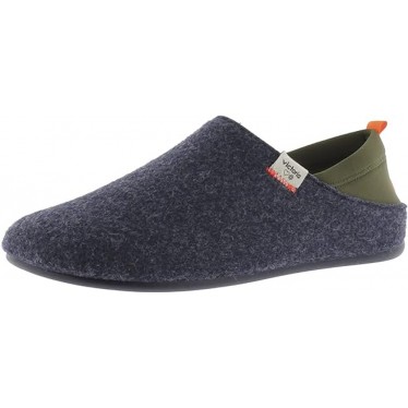 UNISEX-HAUSSCHUHE VICTORIA 1081115 NORTH FELT MARINO