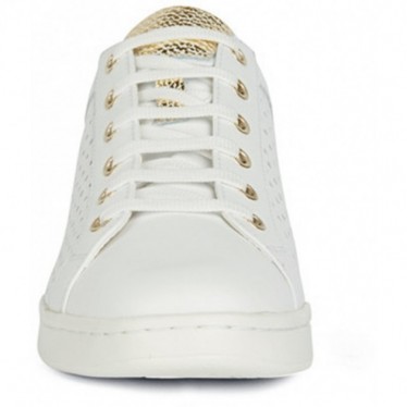 GEOX JAYSEN LOW-CUT D151BB SNEAKERS WHITE_GOLD