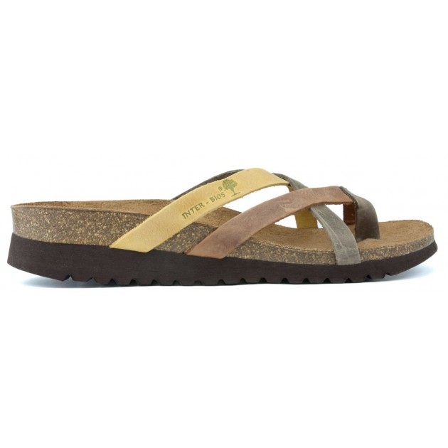 INTERBIOS DELIA Sandalen PARDO INTERBIOS DELIA Sandalen PARDO