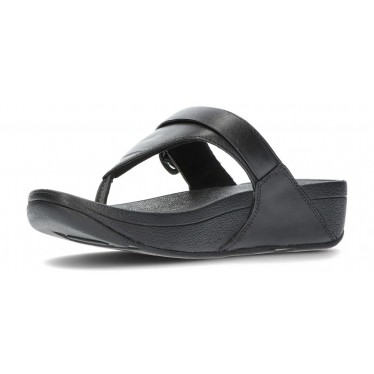 LULU VERSTELLBARE FITFLOP SANDALEN BLACK