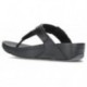 LULU VERSTELLBARE FITFLOP SANDALEN BLACK