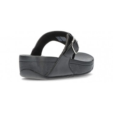 LULU VERSTELLBARE FITFLOP SANDALEN BLACK