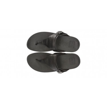 LULU VERSTELLBARE FITFLOP SANDALEN BLACK