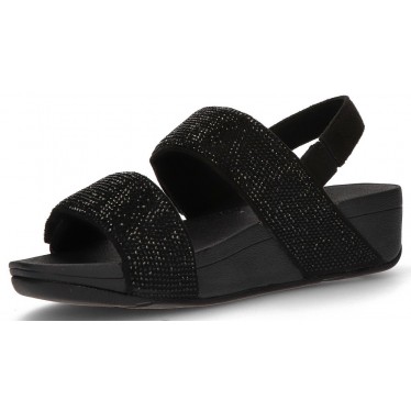 FITFLOP MINA CRYSTAL BACK STRAP Sandalen NEGRO