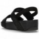 FITFLOP MINA CRYSTAL BACK STRAP Sandalen NEGRO