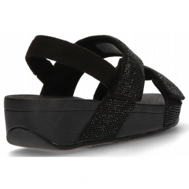 FITFLOP MINA CRYSTAL BACK STRAP Sandalen NEGRO