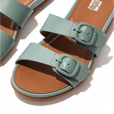 FITFLOP GRACIE FV1 SANDALEN MIT SCHNALLE COOL_BLUE