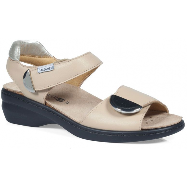 SANDALIAS CALZAMEDI ELIGIA BEIGE SANDALIAS CALZAMEDI ELIGIA BEIGE
