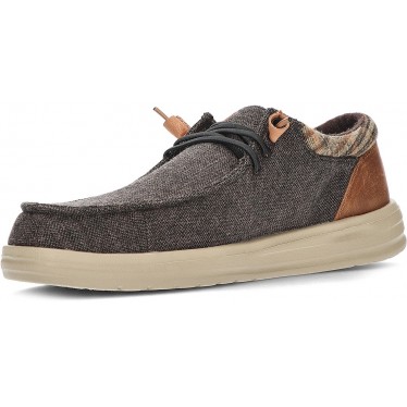 DUDE WALLY GRIP WOLLLOAFERS BROWN
