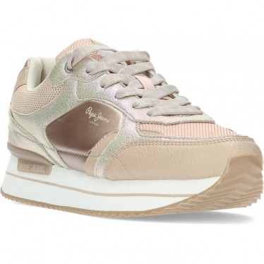 PEPE-JEANS-SNEAKERS PLS31334 ROSA_DORADO