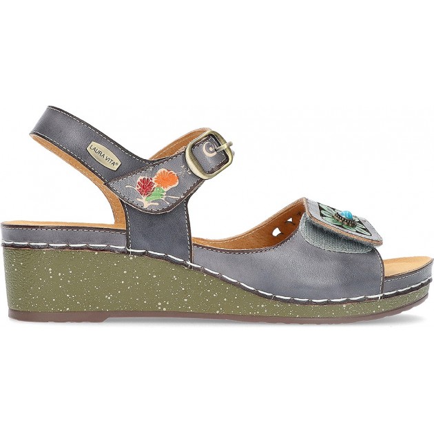 LAURA VITA SANDALEN FACSCINEO1123 GRIS_FLORAL LAURA VITA SANDALEN FACSCINEO1123 GRIS_FLORAL