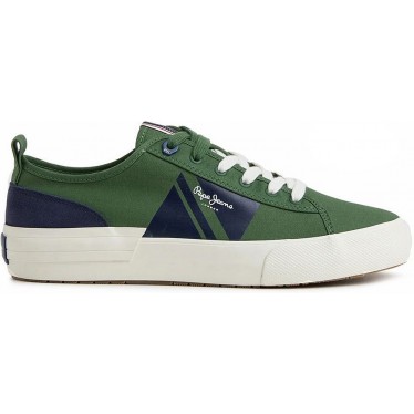 PEPE JEANS ALLEN FLAG SNEAKER PMS30903 OLIVE