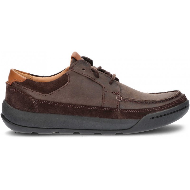 CLARKS ASHCOMBE SCHUHE DARK_BROWN