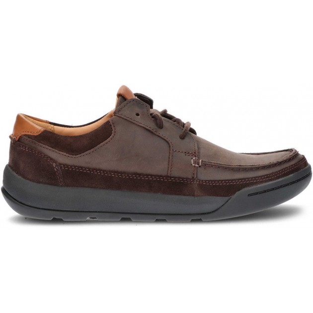 CLARKS ASHCOMBE SCHUHE DARK_BROWN CLARKS ASHCOMBE SCHUHE DARK_BROWN