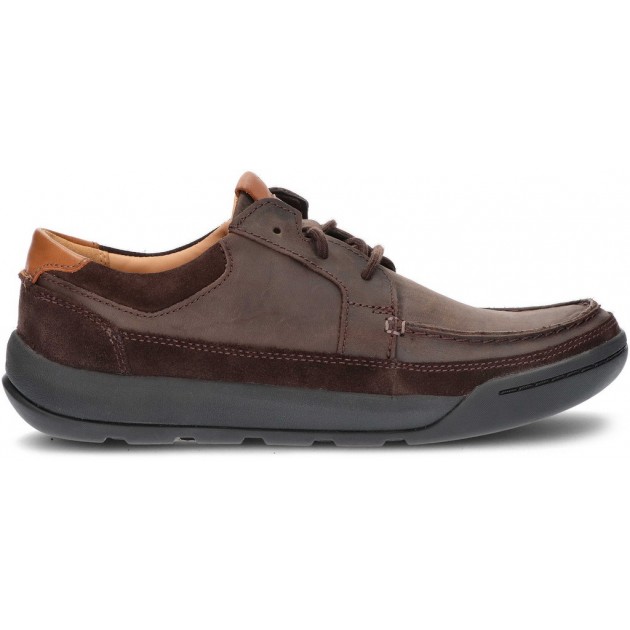 CLARKS ASHCOMBE SCHUHE DARK_BROWN