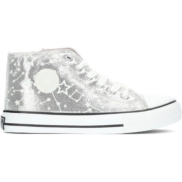 SPORT CONGUITOS CANVAS GLITTER 283047 SILVER SPORT CONGUITOS CANVAS GLITTER 283047 SILVER