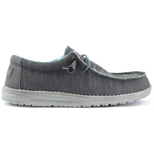 DUDE WALLY SOX M SCHUHE CHARCOAL