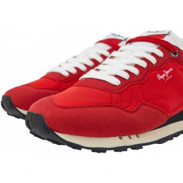 PEPE JEANS NATCH MÄNNLICHE SNEAKERS PMS30945 RED