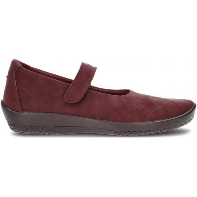 ARCOPEDIC ELASTIC BALLERINAS 4043 GRANATE ARCOPEDIC ELASTIC BALLERINAS 4043 GRANATE