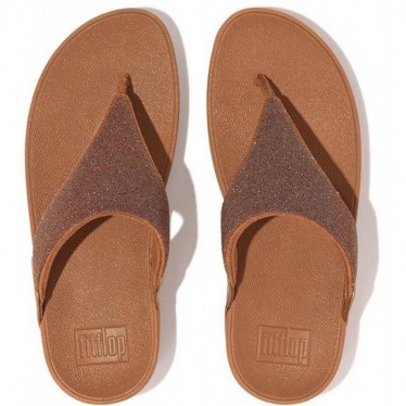 FITFLOP GB4 LULU OPUL Zehensteg-Sandalen LATTE_TAN