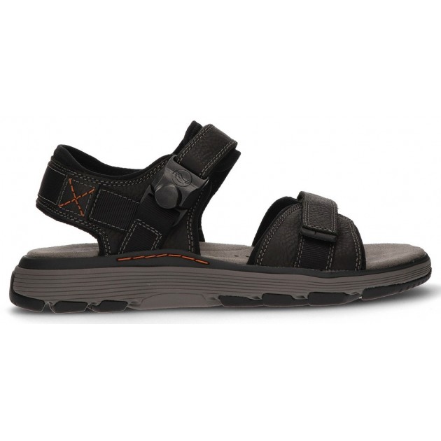 CLARKS SANDALEN UN TREK TEIL 26131 BLACK CLARKS SANDALEN UN TREK TEIL 26131 BLACK