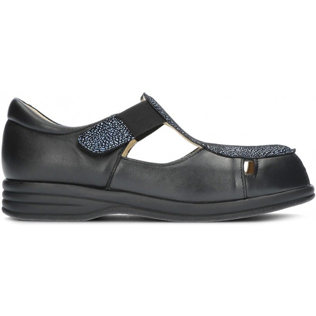 GESCHLOSSENE SANDALEN MABEL W 941441 NEGRO GESCHLOSSENE SANDALEN MABEL W 941441 NEGRO