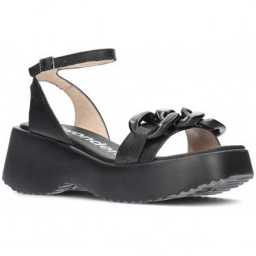 SANDALEN WUNDERT WILD D-9703 BLACK