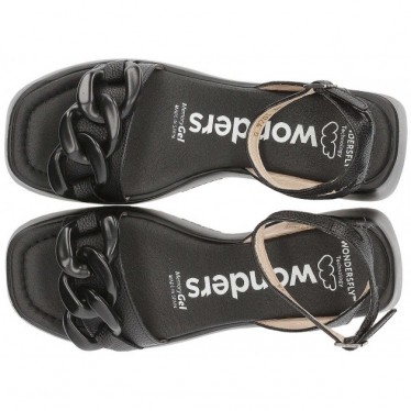 SANDALEN WUNDERT WILD D-9703 BLACK