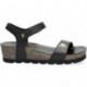 PANAMA JACK CAPRI BLOSSON SANDALEN BLACK_B1