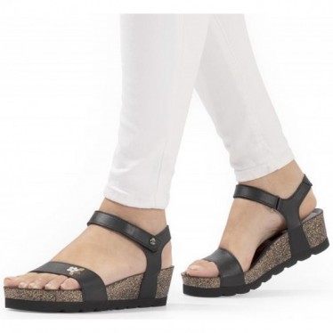 PANAMA JACK CAPRI BLOSSON SANDALEN BLACK_B1