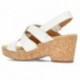 CLARKS GISELLE SANDALEN WHITE