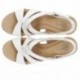 CLARKS GISELLE SANDALEN WHITE