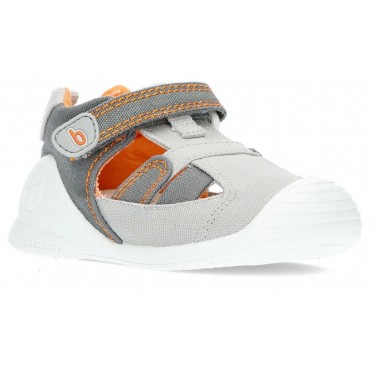 SANDALEN BIOMECANICS BABY COMBI 222182-A GRIS