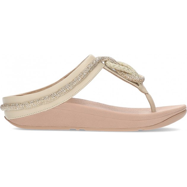 FITFLOP FINE FQ3 SANDALEN BEIGE FITFLOP FINE FQ3 SANDALEN BEIGE
