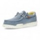 SCHUHE DUDE WALLY WASHED 1115 BLUE_STONE