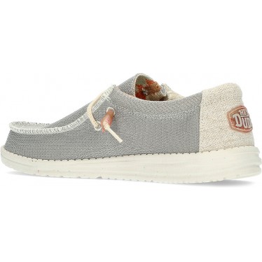 DUDE WALLYKNIT LOAFERS COBBLE_STONE