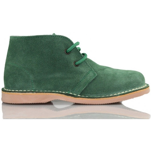 Arancha pisacacas safari unisex Lederstiefel VERDE Arancha pisacacas safari unisex Lederstiefel VERDE