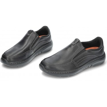 CLARKS PRO STEP LEDERMOKASSIN NEGRO