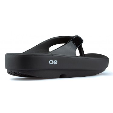 OOFOS OOLFAS CHANCLAS BLACK
