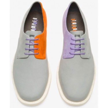 CAMPER JUDDIE SCHUHE K201003 GRIS_NARANJA