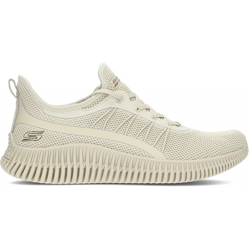 SKECHERS BOBS SPORT NEUER ÄSTHETIK-SNEAKER 117417 TAUPE