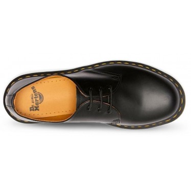 DR. MARTENS 1461 GLATTE LEDERSCHUHE BLACK