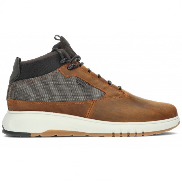 GEOX U36APA STIEFEL OCHRE_GRAPHITE GEOX U36APA STIEFEL OCHRE_GRAPHITE