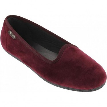 VICTORIA ODA VELVET DANCER 1049114 HAUSSCHUHE BURDEOS