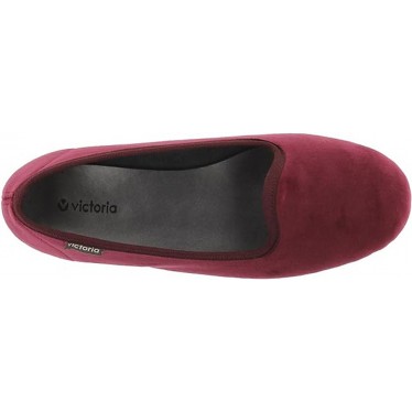 VICTORIA ODA VELVET DANCER 1049114 HAUSSCHUHE BURDEOS