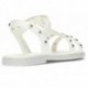 SANDALEN GEOX KARLY J2535I BLANCO