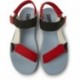 SANDALEN CAMPER MATCH K100539 ROJO