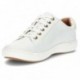 CLARKS NALLE SNEAKERS AUS SPITZE WHITE