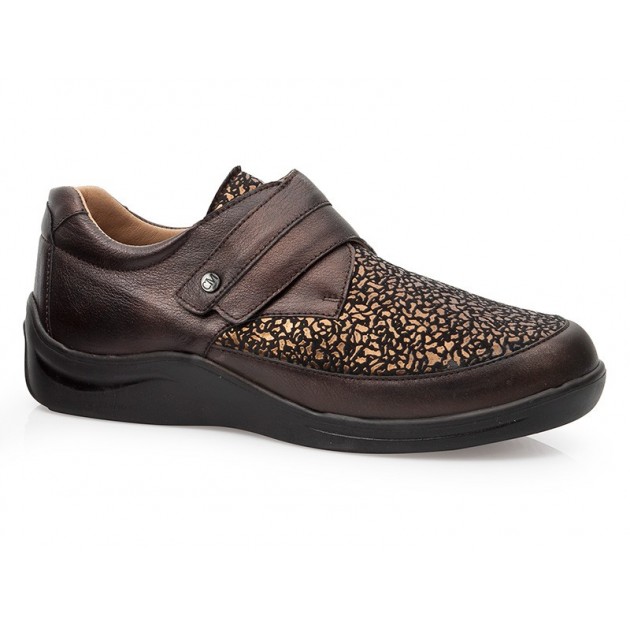 CASUAL DIABETIC ELASTIC CALZAMEDI SCHUHE MARRON CASUAL DIABETIC ELASTIC CALZAMEDI SCHUHE MARRON
